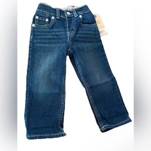 Levi's Kids Blue Jeans Pull on Pant Size 2T NWT